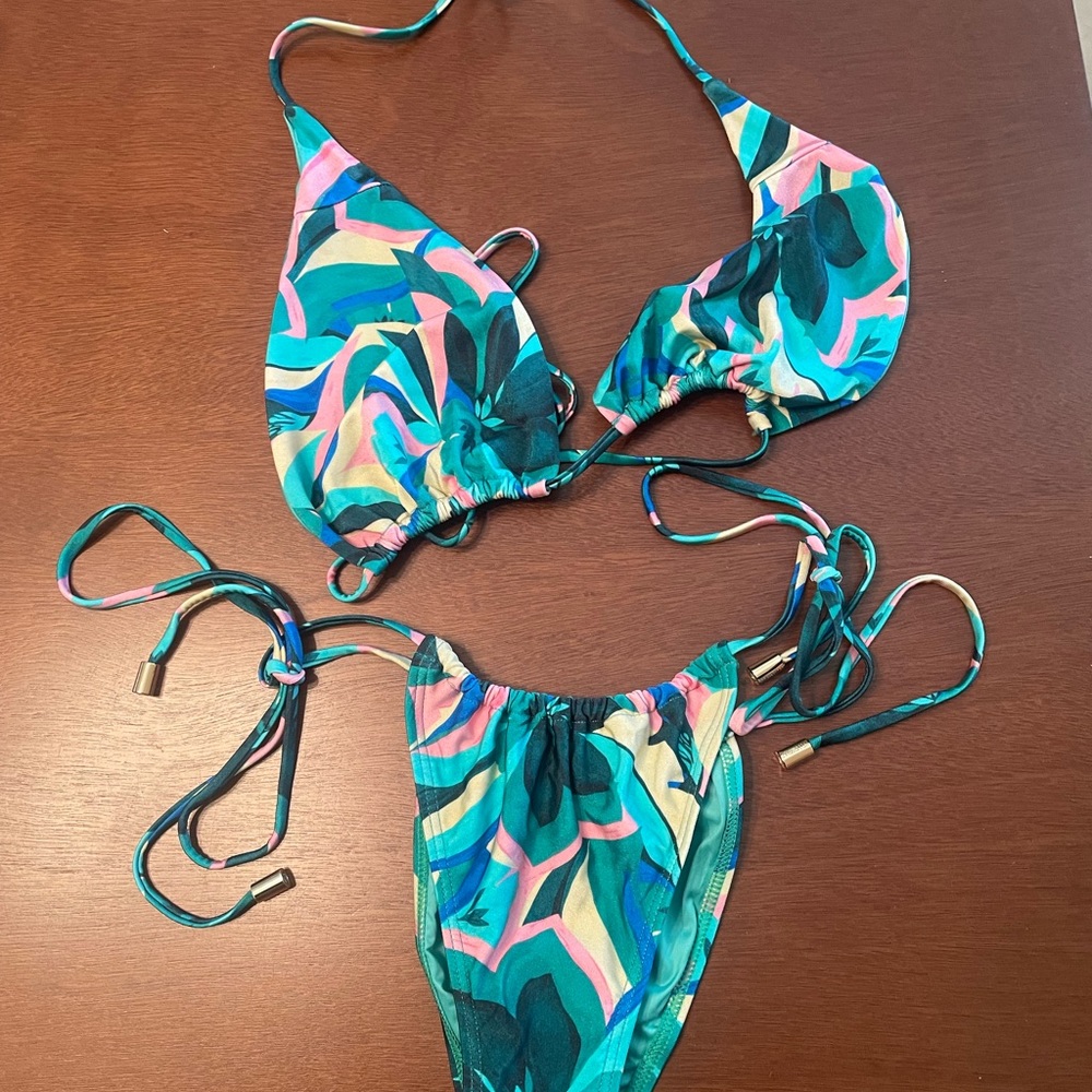 Hello Molly “AZURE” swimsuit NWT